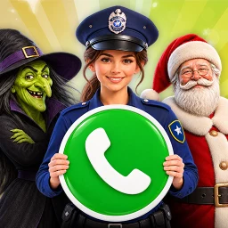 أيقونة Policía de niños: llamada